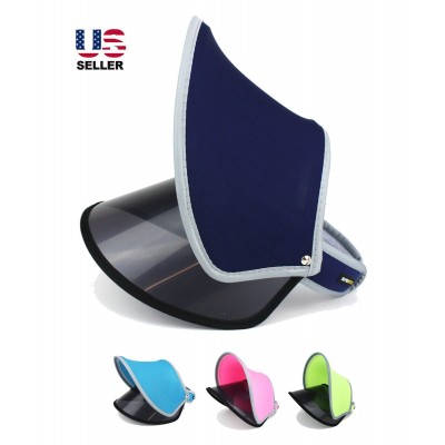 Sun Visor UV Protection Summer Outdoor Face Cover Shade Sport Duet 2 Layers Hat  eb-35365057